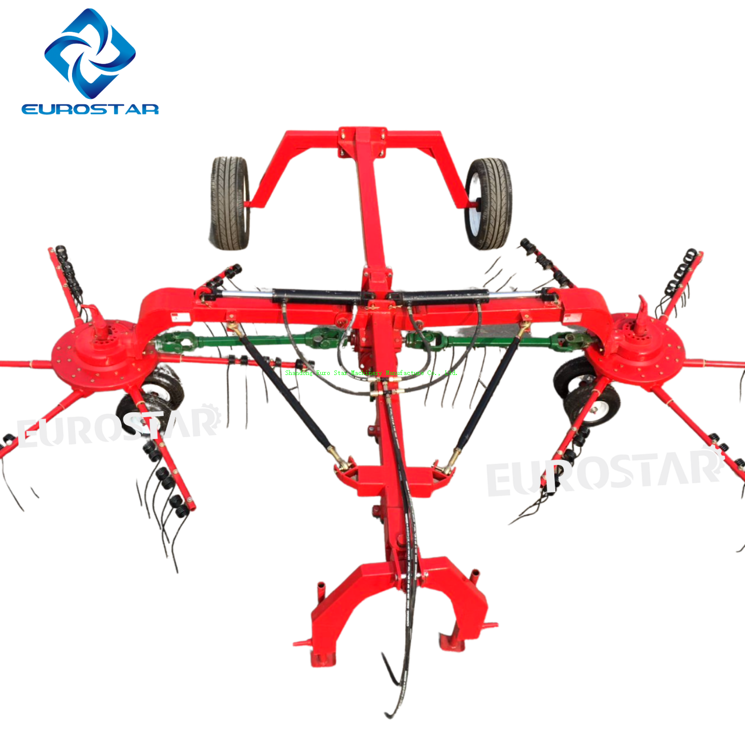 Double Disc Grass Collecting Agricultural Machinery